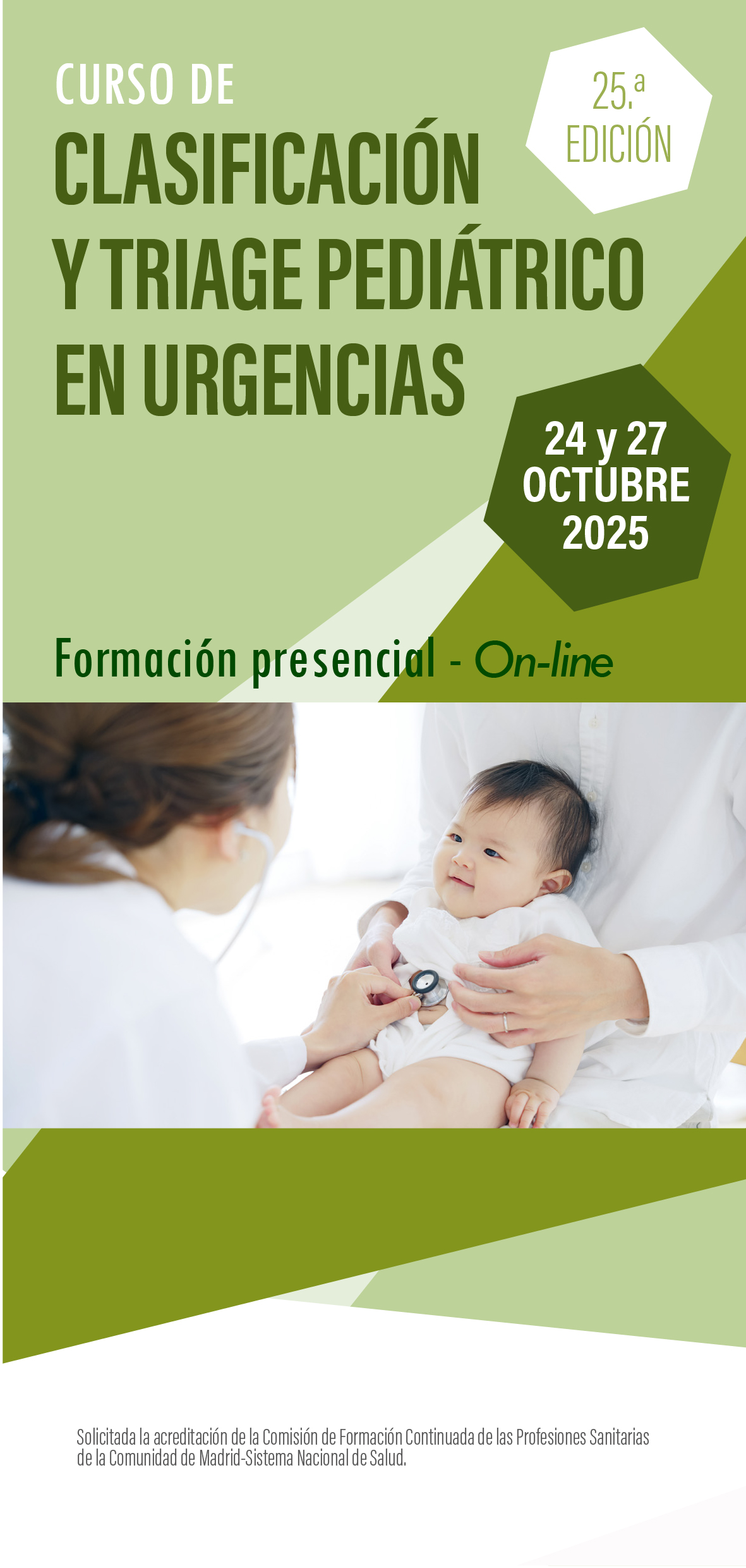 Curso de clasificación y triage pediátrico en urgencias 2025